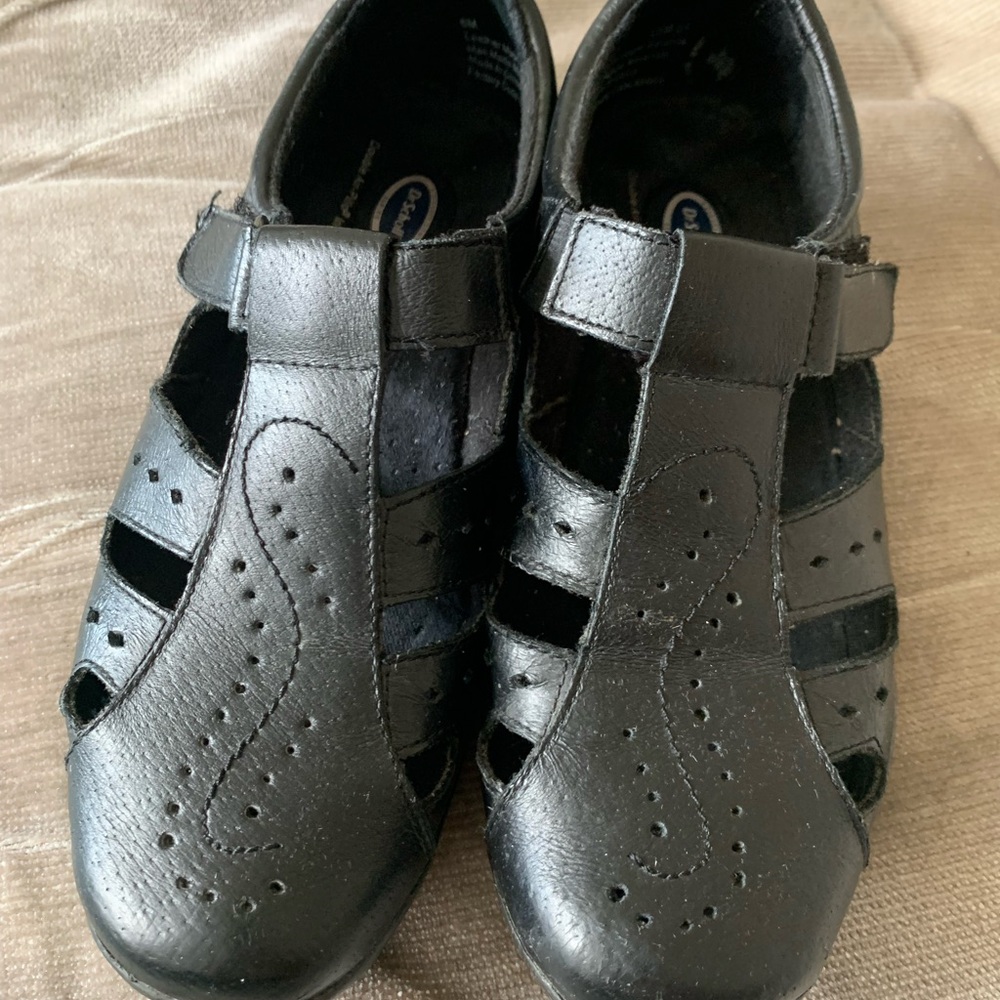 Dr. Scholl's Black Women’s Fisherman Sandals